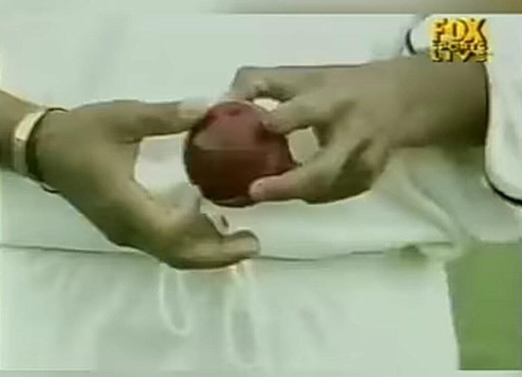 sachin tedulkar ball tampering